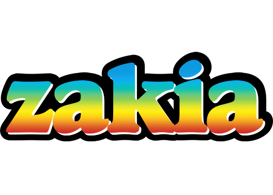 Zakia color logo