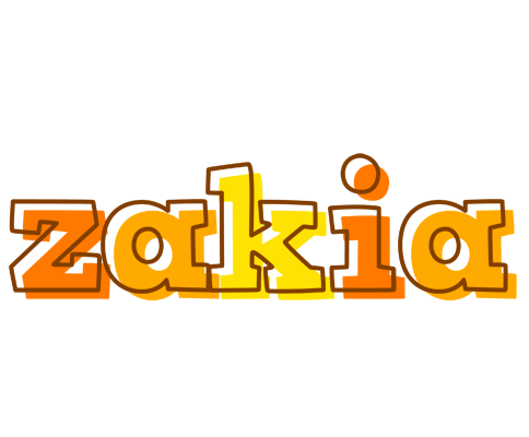 Zakia desert logo