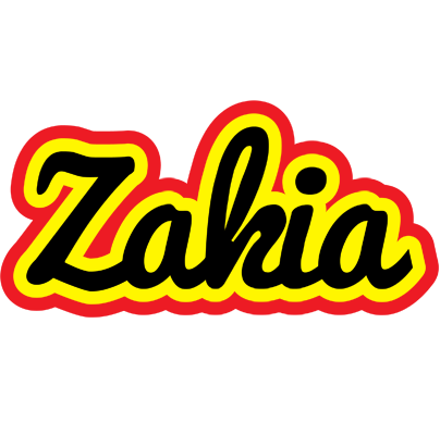 Zakia flaming logo
