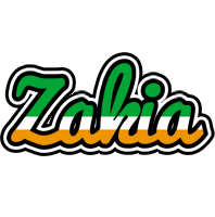 Zakia ireland logo