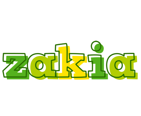 Zakia juice logo