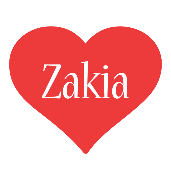 Zakia love logo