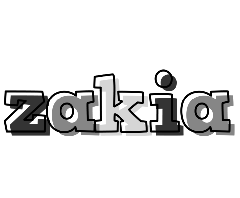 Zakia night logo
