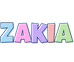 Zakia Logo | Name Logo Generator - Candy, Pastel, Lager ...