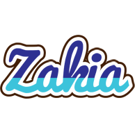 Zakia raining logo