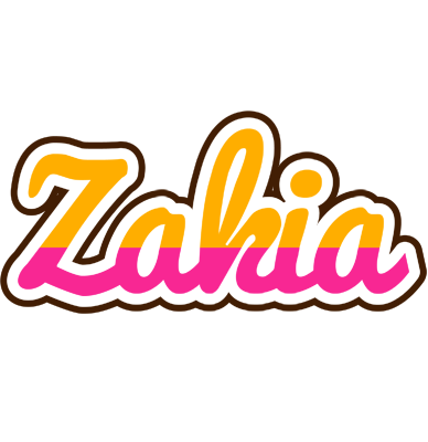 Zakia smoothie logo