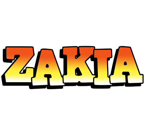 Zakia sunset logo