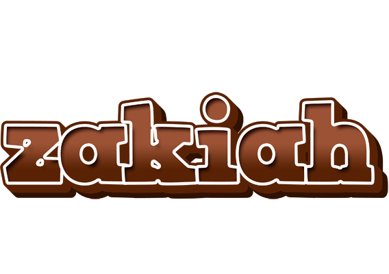 Zakiah brownie logo