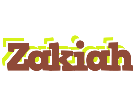 Zakiah caffeebar logo