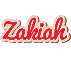 Zakiah chocolate logo