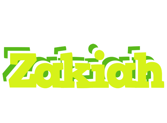 Zakiah citrus logo