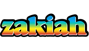 Zakiah color logo