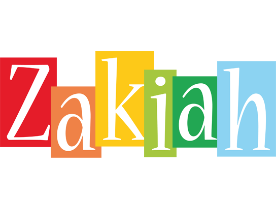 Zakiah colors logo