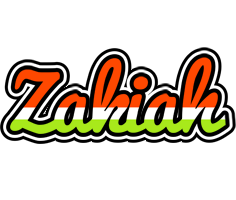 Zakiah exotic logo