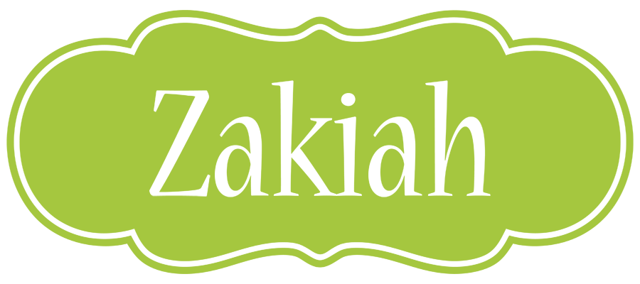 Zakiah family logo