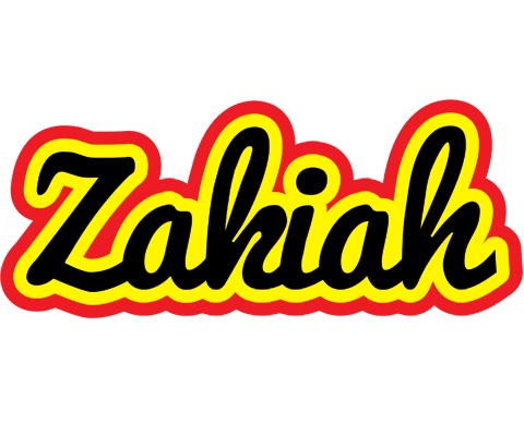 Zakiah flaming logo