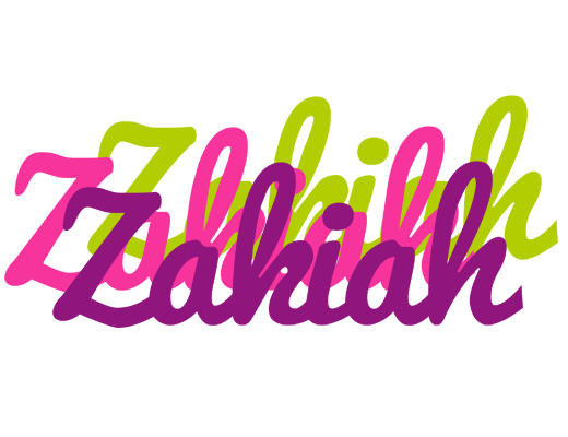 Zakiah flowers logo