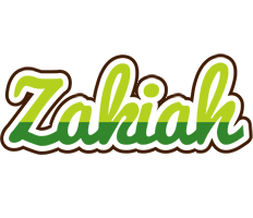 Zakiah golfing logo