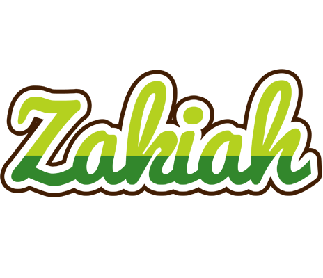 Zakiah golfing logo
