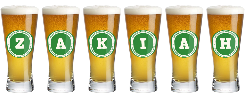 Zakiah lager logo
