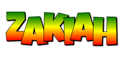 Zakiah mango logo