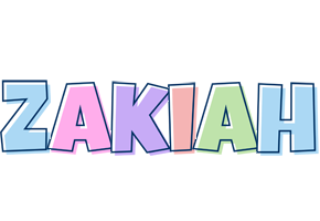 Zakiah pastel logo