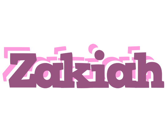 Zakiah relaxing logo