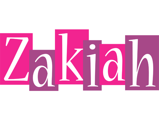 Zakiah whine logo