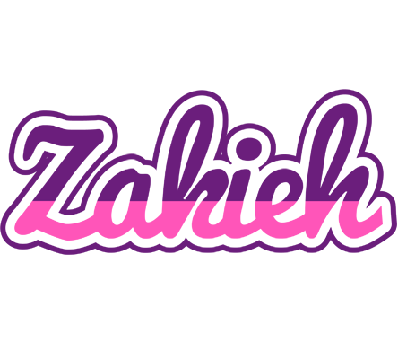 Zakieh cheerful logo