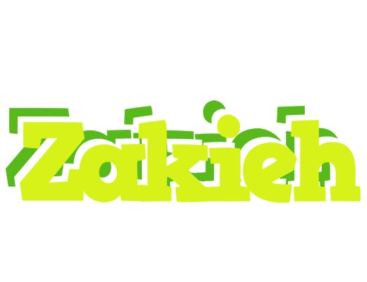 Zakieh citrus logo