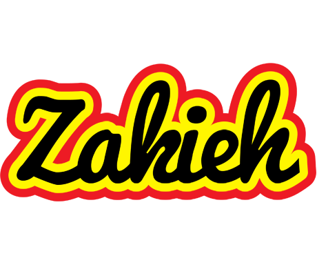 Zakieh flaming logo