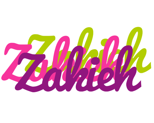 Zakieh flowers logo