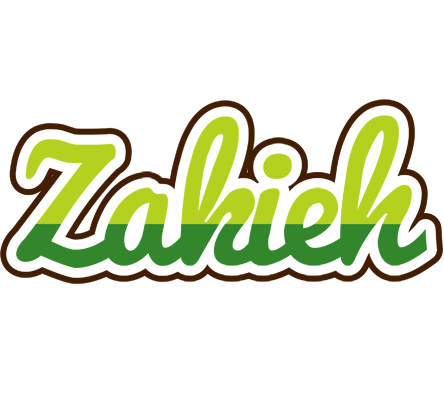 Zakieh golfing logo