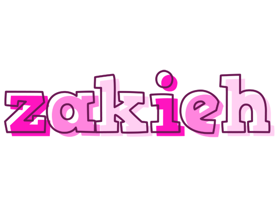 Zakieh hello logo