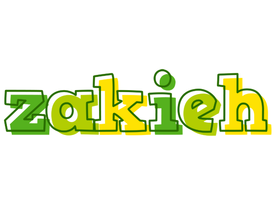 Zakieh juice logo
