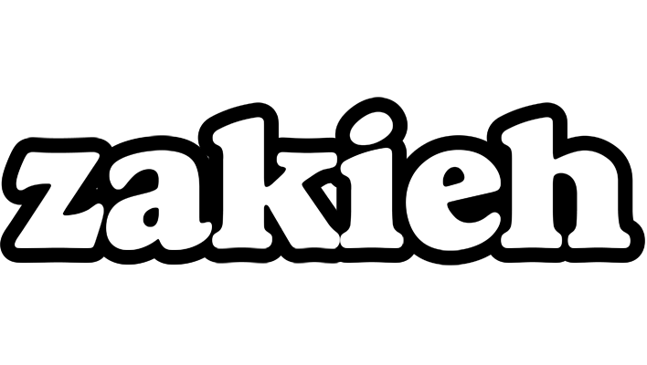 Zakieh panda logo