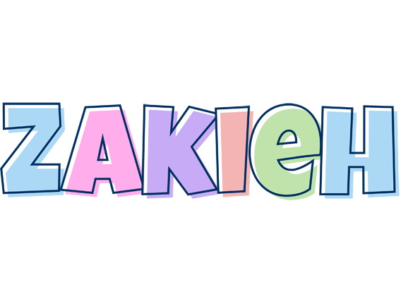 Zakieh pastel logo