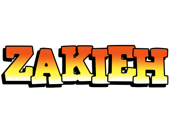 Zakieh sunset logo
