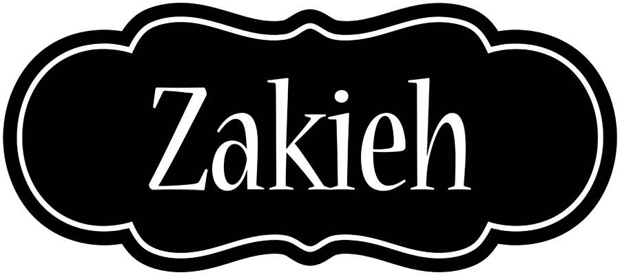 Zakieh welcome logo