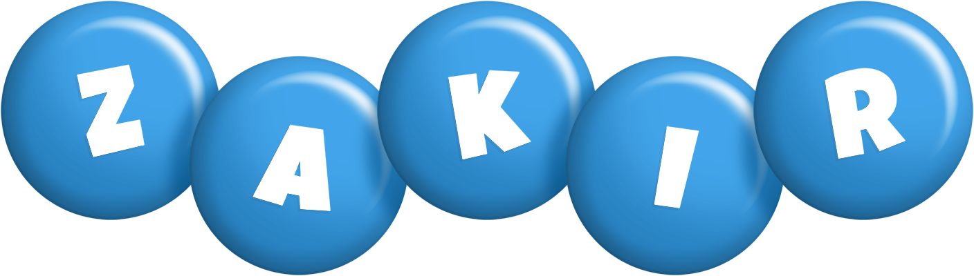 Zakir candy-blue logo