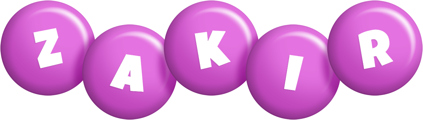 Zakir candy-purple logo
