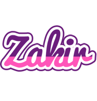 Zakir cheerful logo
