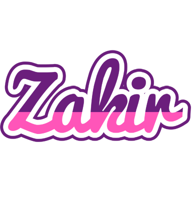 Zakir cheerful logo