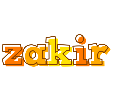 Zakir desert logo