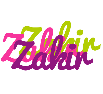 Zakir flowers logo