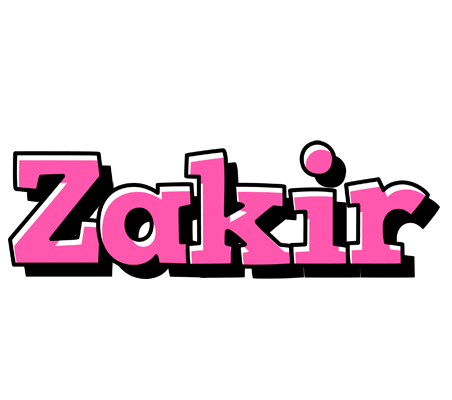 Zakir girlish logo