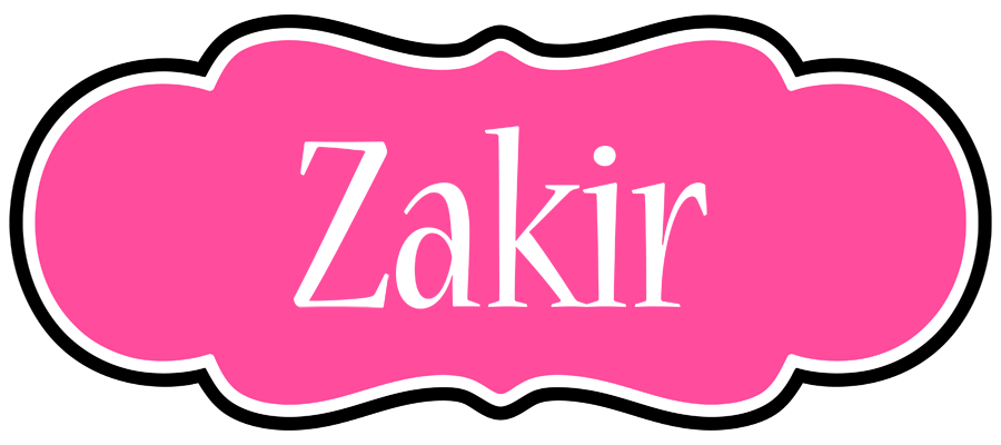 Zakir invitation logo