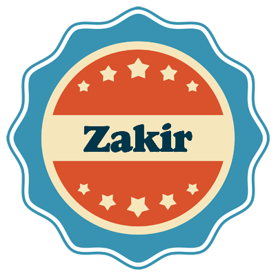 Zakir labels logo