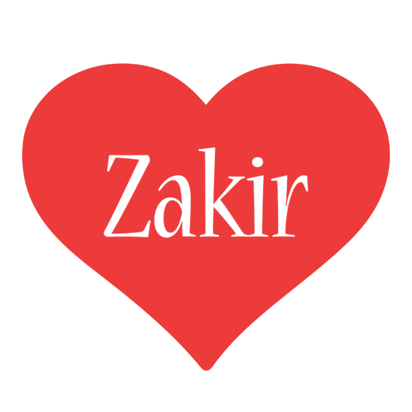 Zakir love logo