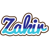 Zakir raining logo